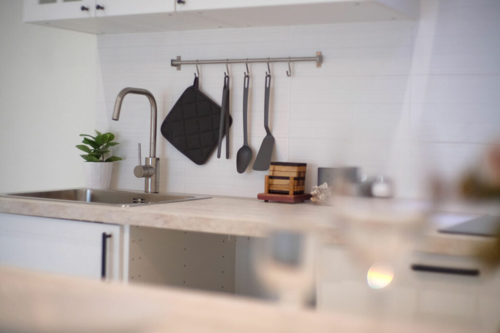 The Title Halo 1 — kitchen close-up